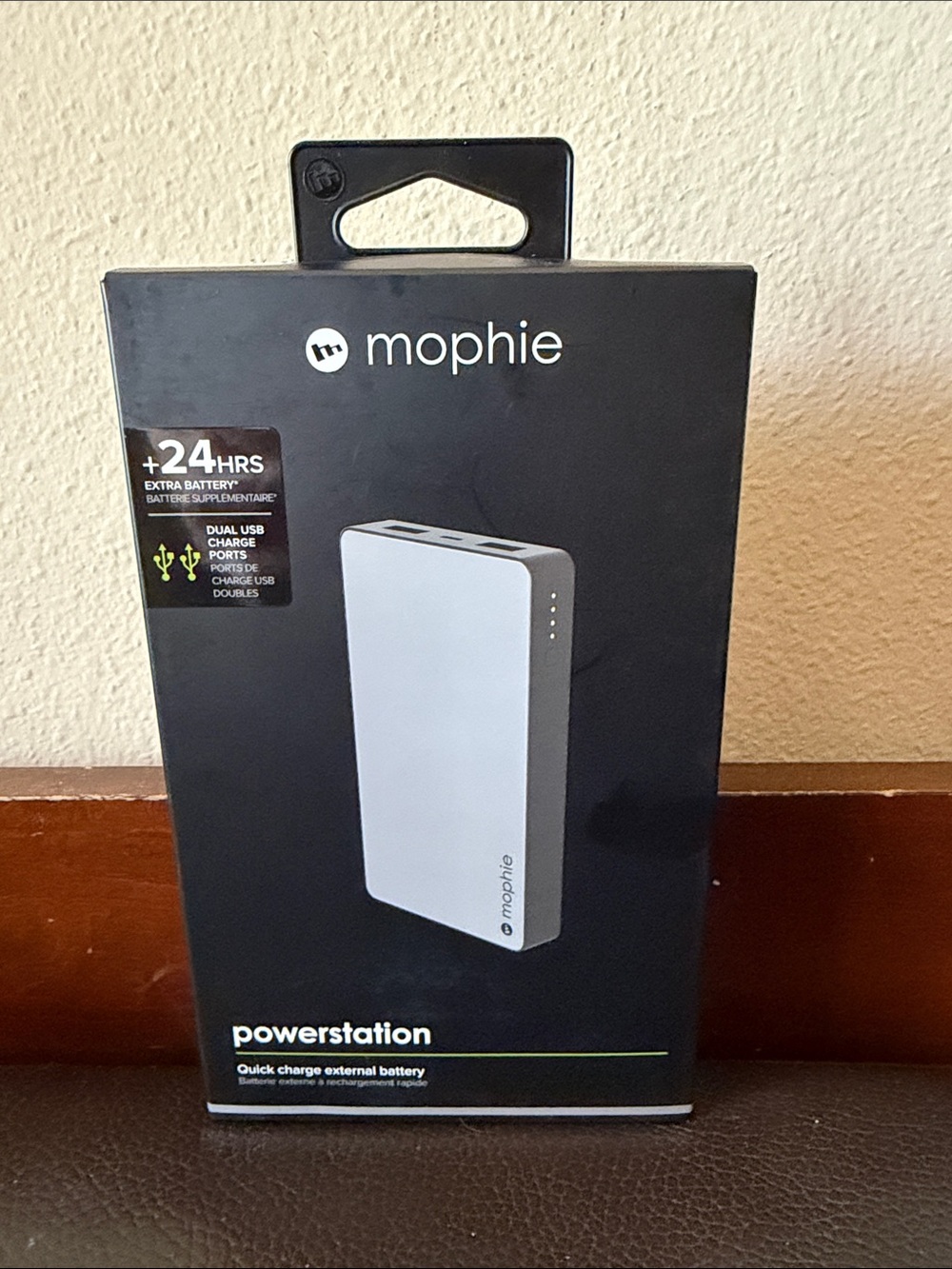 Mophie Powerstation 6000mAh Quick Charge External Battery Dual USB Charge Ports